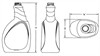 EURO TWIST GRIP(R) SPRAYER OVAL from Plastic Bottle Corporation